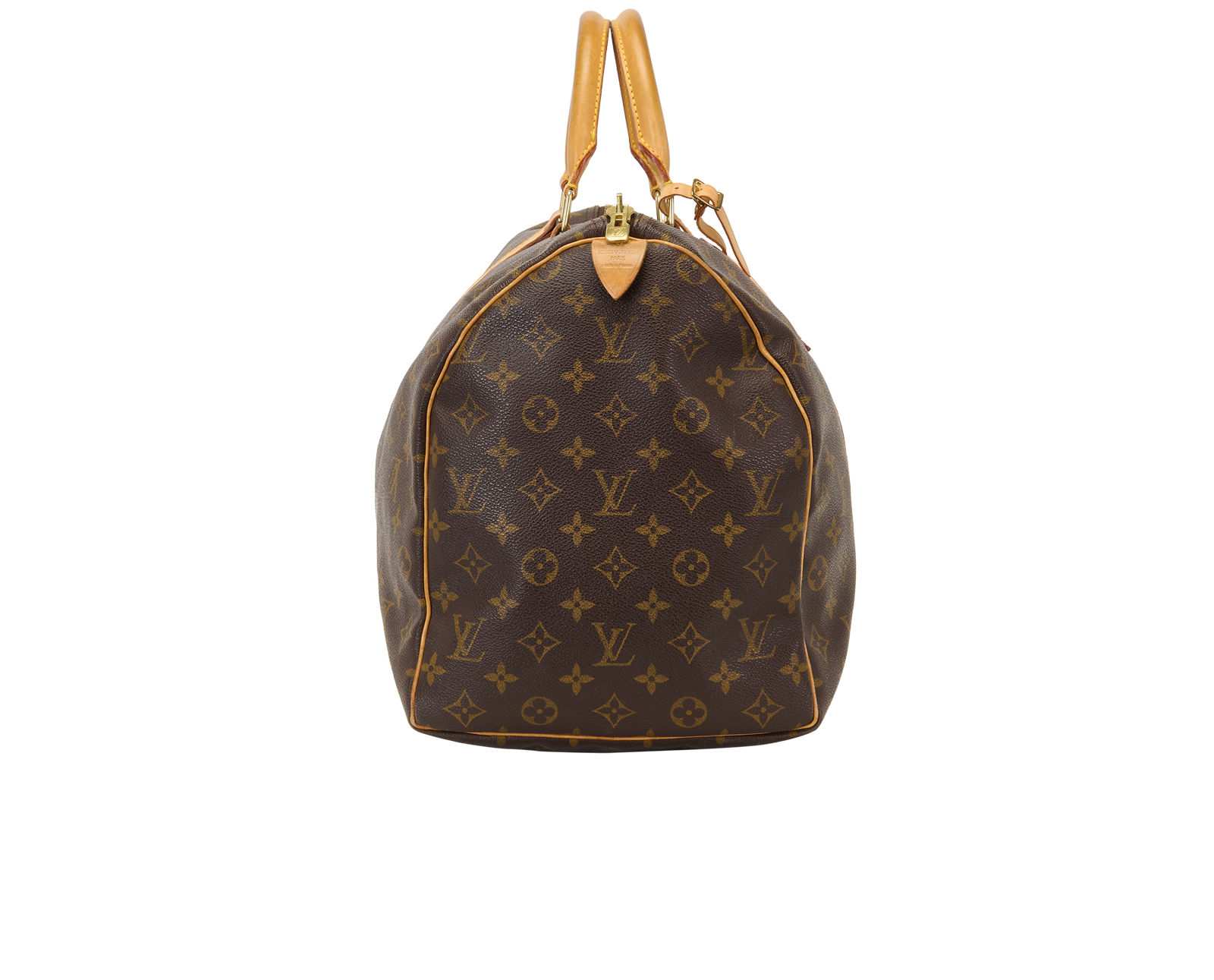 Keepall 50, &pound;950, Handbags, Brown/Tan, Canvas, Side view